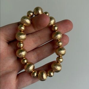 Park lane Gold Beaded Bracelet